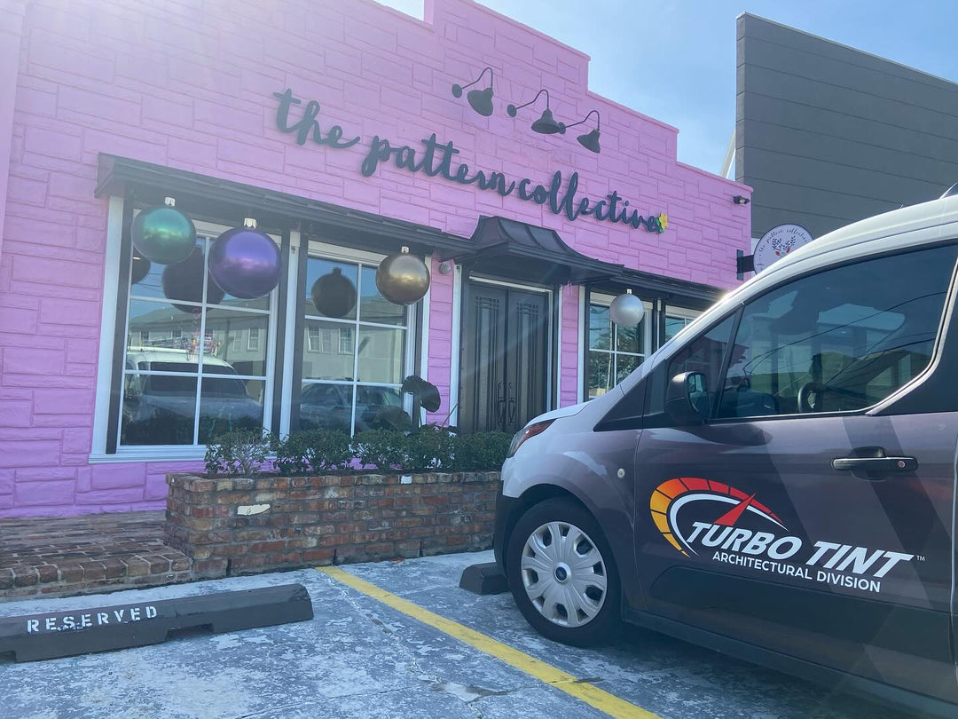 Store front reflective window tint buisnes