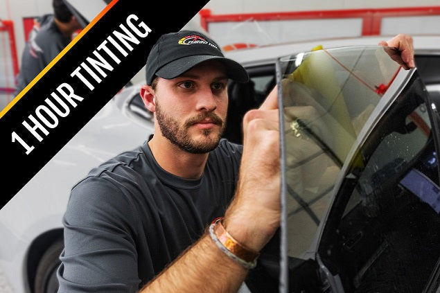 one hour window tint installation Louisiana professional tint sun